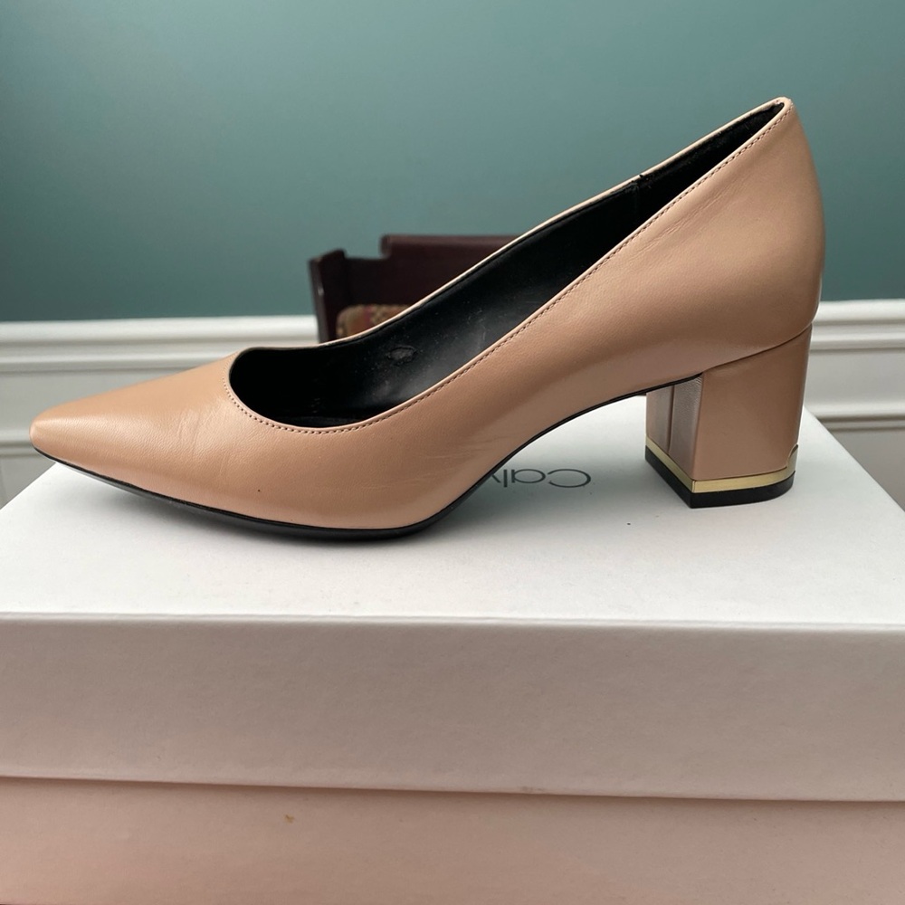 Calvin Klein Women's Nude Heels - Picture 11 of 14